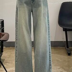 Women Mid-Rise Casual Baggy Jeans