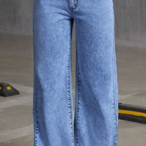 Women Jean Baggy High-Rise Stretchable Jeans