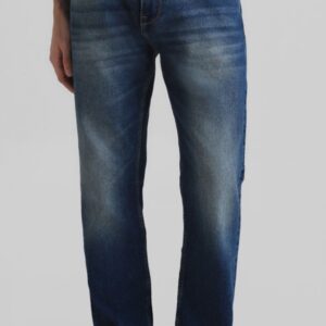 Men Bootcut Mid Rise Heavy Fade Strechable Jeans