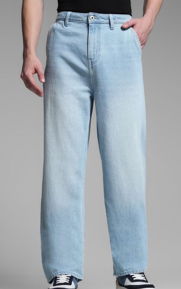 Men Wide Leg Jeans