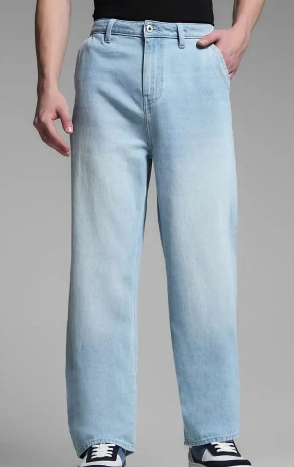 Men Wide Leg Jeans