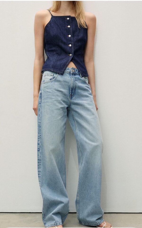 Women Mide-Rise Fit Jeans