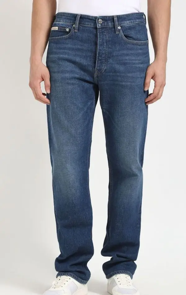 Men Straight Fit Stretchable Jeans
